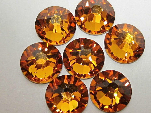 1 Gross 12ss TOPAZ (VIVA) FLATBACK PRECIOSA Rhinestones